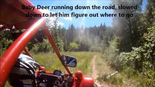 1989 FL400 Pilot 670 Rotax  McCroskey State Park Skyline Drive  King Valley to Fireplace Part 1 [upl. by Enelym507]