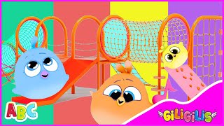 Kids Playground amp Slide  Colorful Balls  Cartoons amp Baby Songs  Toddler [upl. by Meras]