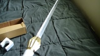 Kenpachi zaraki zanpakuto unboxing [upl. by Ellehcim]