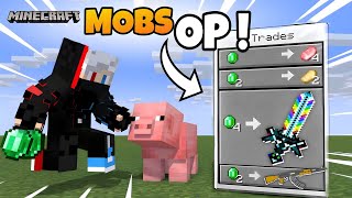 Minecraft But Every Mob Trade OP ITEMS  SOLUB BEAST [upl. by Asylla]