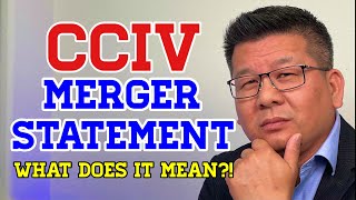 CCIV Merger Statement  What does it Mean amp Why Should You BUY CCIV Stocks CCIV Stock News Update [upl. by Ecadnarb]