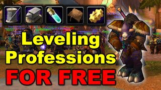 How to level professions FOR FREE in Season of Discovery [upl. by Penrod250]