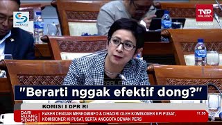 Nurul Arifin Pertanyakan Efektivitas Strategi Kominfo Hadapi Judi Online [upl. by Perle]