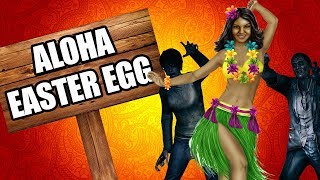 ALOHA ZOMBIES  FULL EASTER EGG Call of Duty Zombies [upl. by Eldorado]