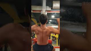 Back Reaction 😧😧😧 trending fitnessmotivation goals gymfitness freak [upl. by Hasile767]