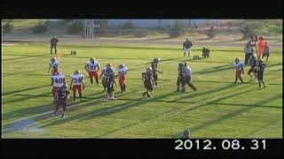 Steiners Stalwarts 2012 Week 1 Central Plains vs Stafford [upl. by Boorman]