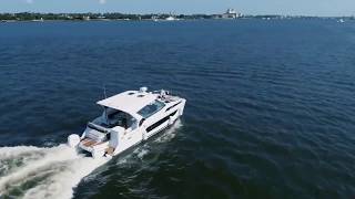 Experience the Aquila 36 Power Catamaran [upl. by Ailemrac]