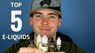 TOP 5 FAVORITE EJUICE FLAVORS 😍😍 [upl. by Ahsienor]