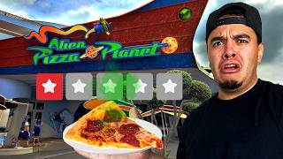 We Ate At The WORST Rated Restaurants At Disneyland [upl. by Aiam]