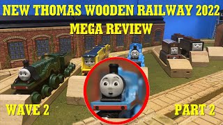 NEW THOMAS WOODEN RAILWAY 2022 MEGA REVIEW  Wave 2  Part 2 [upl. by Joappa]