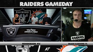 Raiders Lose Week 11 Matchup to the Dolphins  Raiders Gameday [upl. by Latrena613]