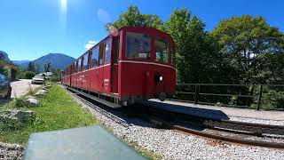 Schafbergbahn  Bergauf an der Ditlbachbrücke [upl. by Cale805]