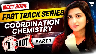 Coordination Chemistry Part 1  Fast Track NEET 2024  Akansha Karnwal [upl. by Retsel781]