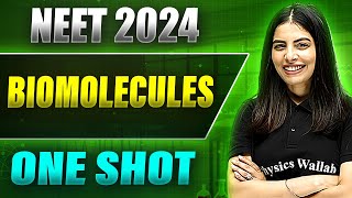 BIOMOLECULES in 1 Shot FULL CHAPTER COVERAGE TheoryPYQs  Prachand NEET 2024 [upl. by Mclyman]