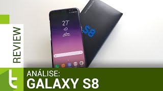 Análise Galaxy S8  Review do TudoCelular [upl. by Larentia164]