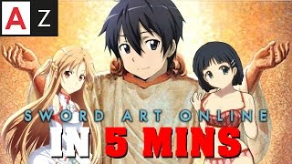 Sword Art Online IN 5 MINUTES  Anime in Minutes [upl. by Callean]