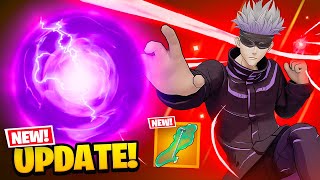 NEW Jujutsu Kaisen In Fortnite Update [upl. by Lyall]