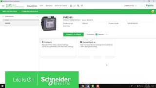 How to Configure PM5000 Series Meter Using EcoStruxure Power Commission  Schneider Electric Support [upl. by Ahsiekahs]