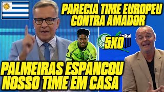 REAÇÕES IMPRENSA DO URUGUAI ENLOUQUECIDOS COM GOLEADA DO PALMEIRAS NO LIVERPOOL [upl. by Iman]