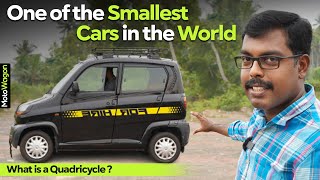 Bajaj Qute CNG  ₹360 Lakh Quadricycle  Tamil Review  MotoWagon [upl. by Huberty87]