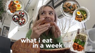 What I Eat in A Week to Feel Good  simple recipes at home [upl. by Nosnirb]