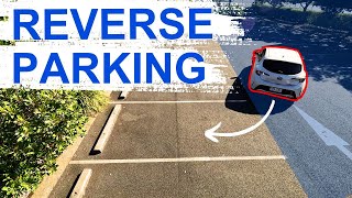 How to Reverse Park a Car into a Parking Bay Perfectly STEP BY STEP [upl. by Aynor]