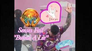 Senses Fail “Buried A Lie” Live  Four Chord Music Fest Pittsburgh PA 62224 [upl. by Hnim857]