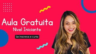 AULA DE CONVERSAÇÃO PARA INICIANTES  APRENDA A MONTAR FRASES COMPLETAS EM INGLÊS [upl. by Bathsheb]