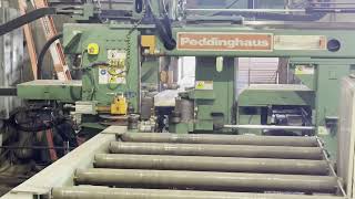 Peddinghaus PCD11003B Beam Drill amp Conveyor [upl. by Carmel547]