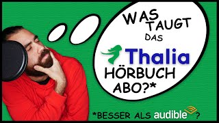 Das Thalia HörbuchAbo im Test 2023  Die Alternative zu AUDIBLE [upl. by Procter]