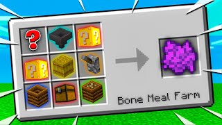 EASY Bone Meal Farm in Minecraft 121 [upl. by Hna382]