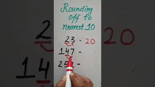 quotQuick Tip Round Numbers to Nearest Tens in Secondsquot [upl. by Valdes980]