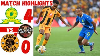 Kaizer Cheifs Vs Sundowns All Goals Extended Highlights Carling Black Label Knockout 0 4 [upl. by Liddie]