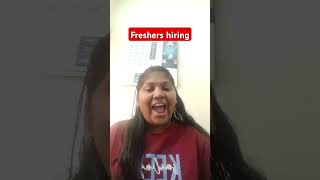 Freshers hiring Genpact cognizant shortsvideo shortsviral shorts softwaredeveloperjobs viral [upl. by Karlee179]