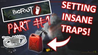 BIGFOOT GAME PART 1  Setting Insane Traps and Finding Bigfoot [upl. by Curkell276]