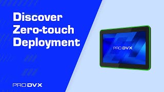 Discover Zerotouch Deployment for ProDVX Devices [upl. by Anilak]