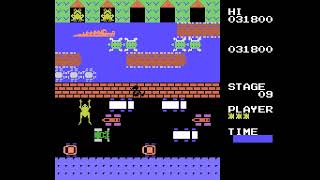 Frogger MSX port 14stage session for 1 Player 🐸 [upl. by Gracye]