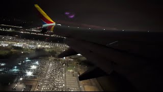 Southwest 737 MAX 8 6AM Sacramento PushbackTaxi Takeoff [upl. by Errehs]