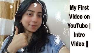 MY First Vlog on YouTube  Intro Vlog ✨ firstvlog youtube viralvideo trending [upl. by Stent93]