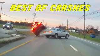 INSANE CAR CRASHES COMPILATION  BEST OF USA amp Canada Accidents  part 20 [upl. by Yedsnil]