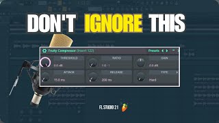 VOCAL Compression Secret of the Pros  fl studio stock compressor settings [upl. by Maribelle]