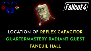 Reflex Capacitor Location  Faneuil Hall Fallout 4 [upl. by Emmanuel]