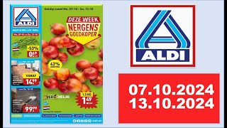 ALDI NEDERLAND FOLDER 0710202413102024 Nederland holland folder nederland [upl. by Poppo]