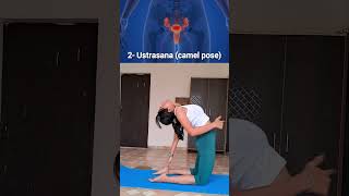 Pcod yoga asana yoga homeworkoutvideos pcodproblem youtube shortvideo shots love weightloss [upl. by Wye]