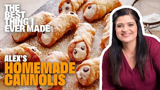 How to Make the Best Cannoli with Alex Guarnaschell  The Best Thing I Ever Made  Food Network [upl. by Ayocal]