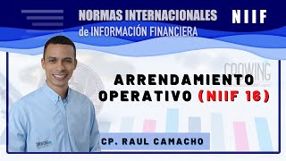 🔎ARRENDAMIENTO OPERATIVO NIIF 16📕 [upl. by Aneleh]