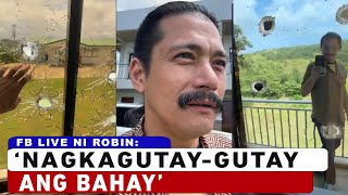 Robin Padilla sa Live Video NagkaGutayGutay ang Bahay [upl. by Griffiths]