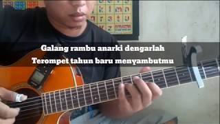 Alip Bata  iwan fals Galang rambu anarki  Video Cover [upl. by Ullyot]