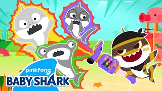 ✨NEW Thief Baby Shark Has Stolen Our Colors  Baby Shark at Kindergarten  Baby Shark Official [upl. by Althee]