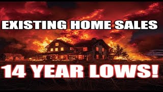 Housing Market in Peril 14Year Lows [upl. by Susejedesoj784]